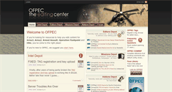 Desktop Screenshot of ofpec.com