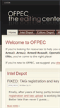 Mobile Screenshot of ofpec.com