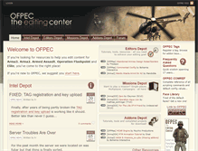 Tablet Screenshot of ofpec.com